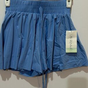 AS Revival Silky Blue Women's Shorts XS NWT